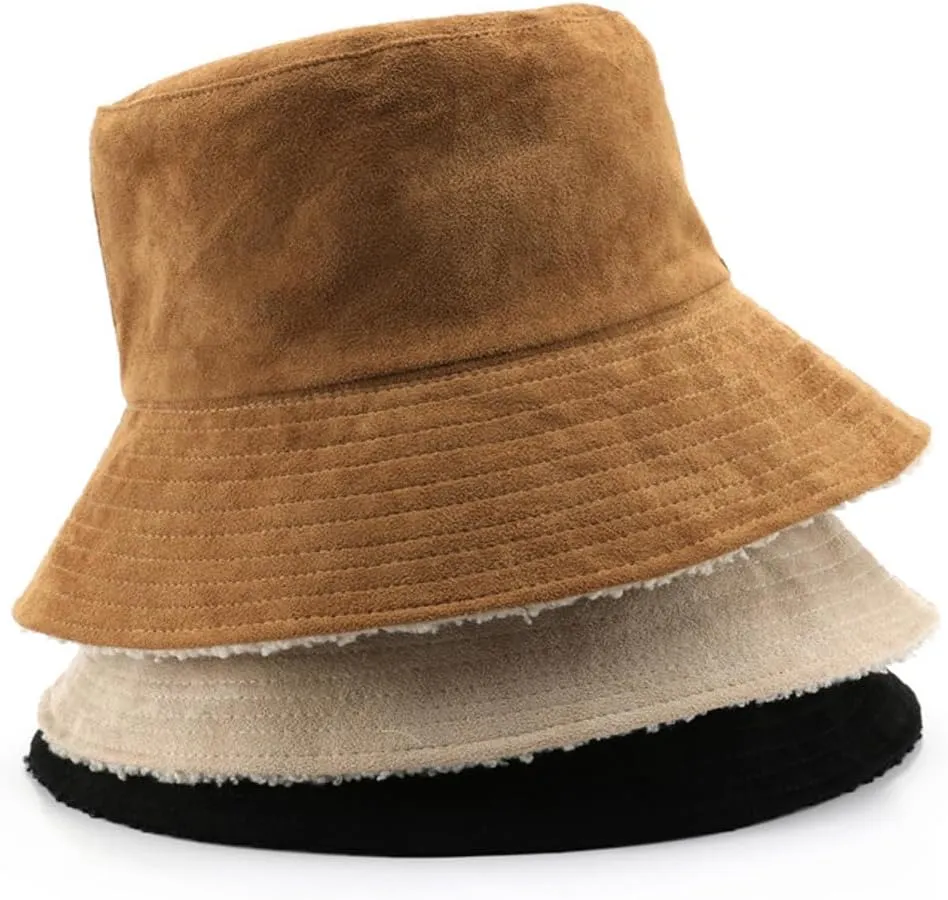 Belsen Corduroy Reversible Bucket Hat Unisex Cotton Twill Canvas Sun Fishing Hat