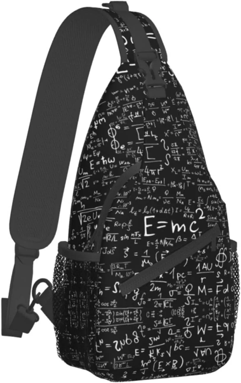 Black And White Soccer Ball Pattern Crossbody Bag Chest Shoulder Bag Small Casual Backpack Suitable For Women Men Hiking