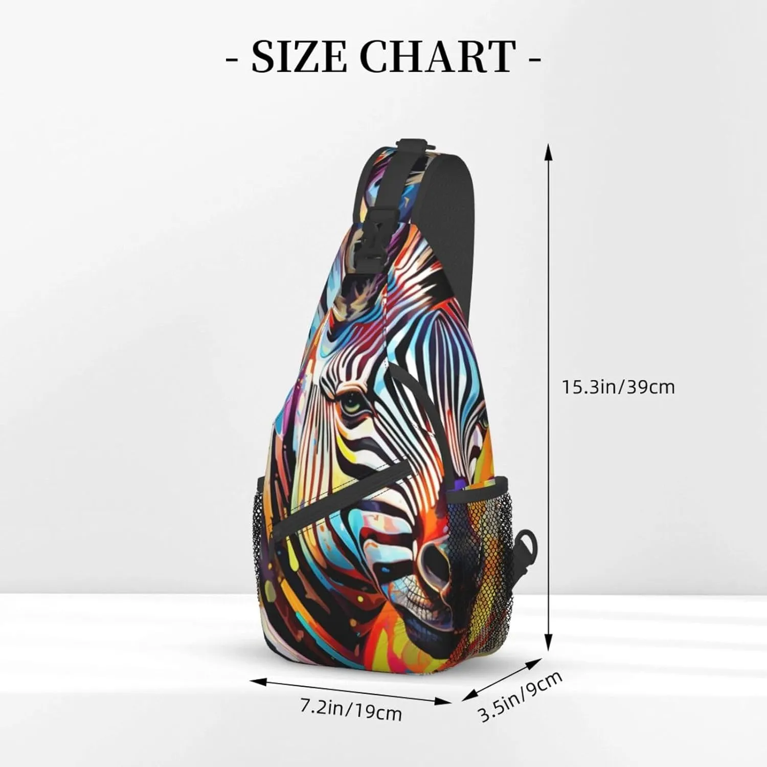 Blue Christmas Snowman Crossbody Bag Chest Shoulder Bag Small Casual Backpack Suitable For Women Men Hiking