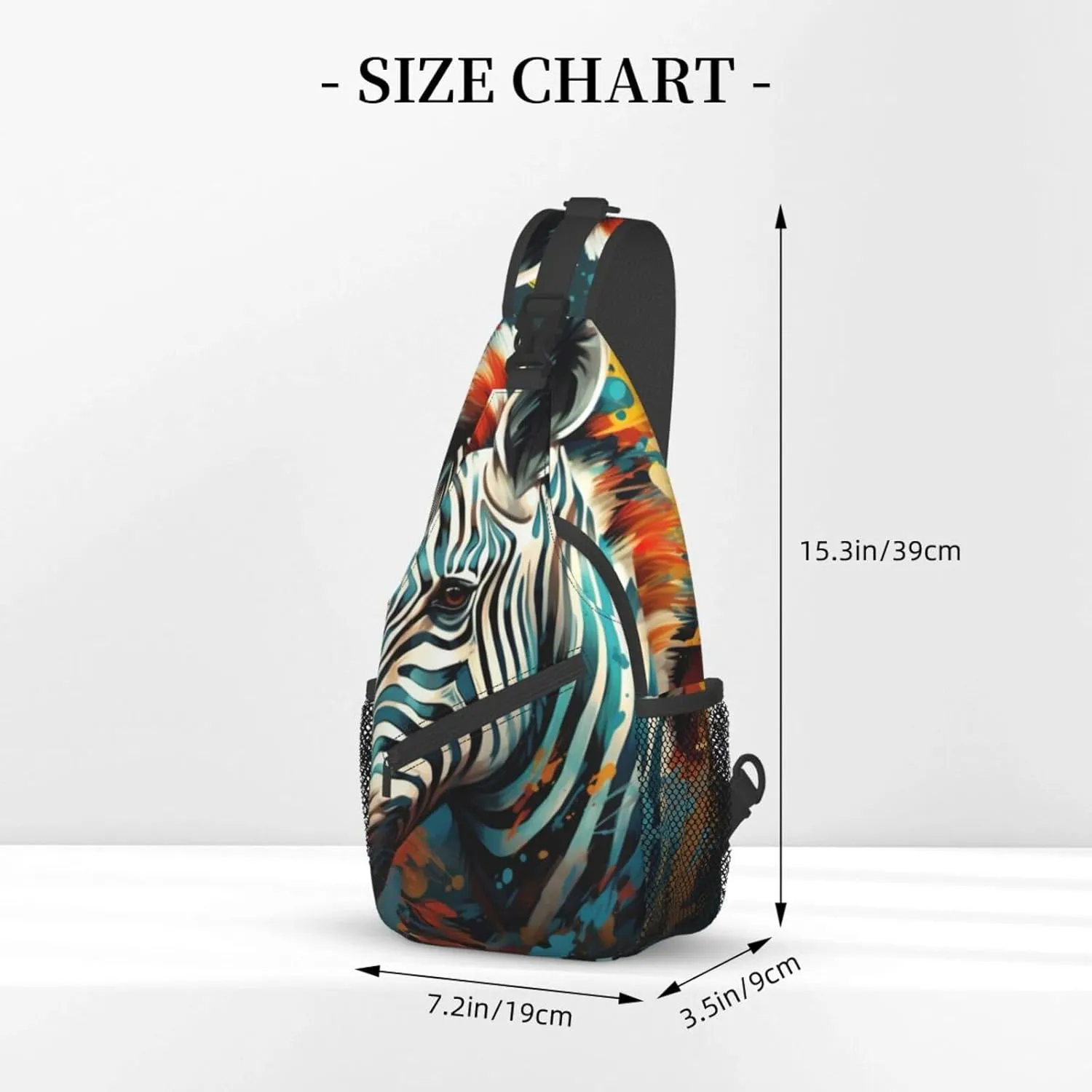Blue Christmas Snowman Crossbody Bag Chest Shoulder Bag Small Casual Backpack Suitable For Women Men Hiking