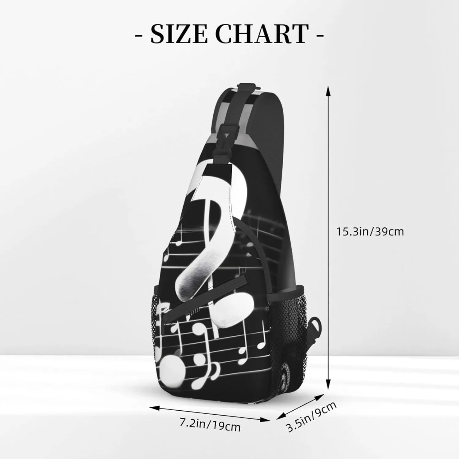 Blue Odonata Pattern Crossbody Bag Chest Shoulder Bag Small Casual Backpack Suitable For Women Men Hiking
