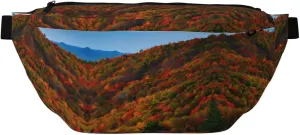 Blue Ridge Parkway Mountains Multi-Purpose Fanny Pack and Crossbody Bag - High Capacity with Zipper Pockets, Ideal for Men and Women
