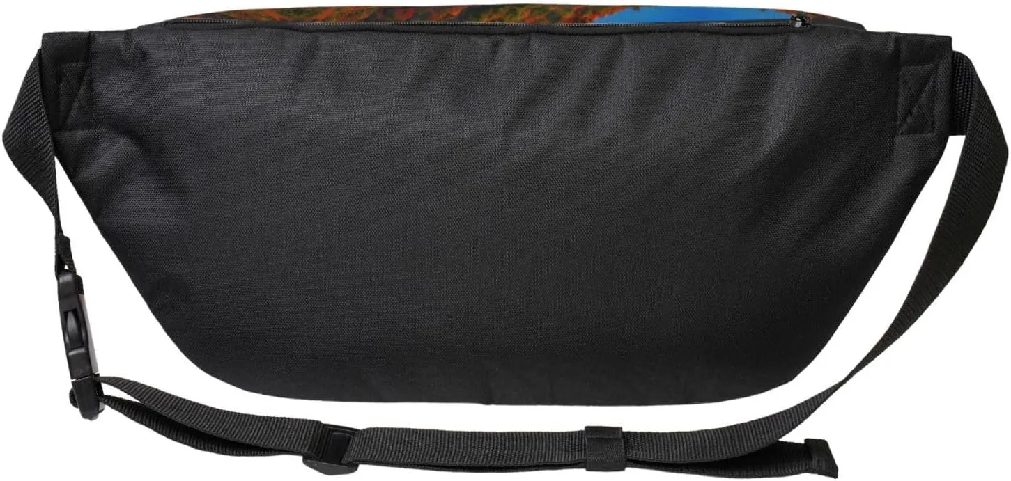 Blue Ridge Parkway Mountains Multi-Purpose Fanny Pack and Crossbody Bag - High Capacity with Zipper Pockets, Ideal for Men and Women