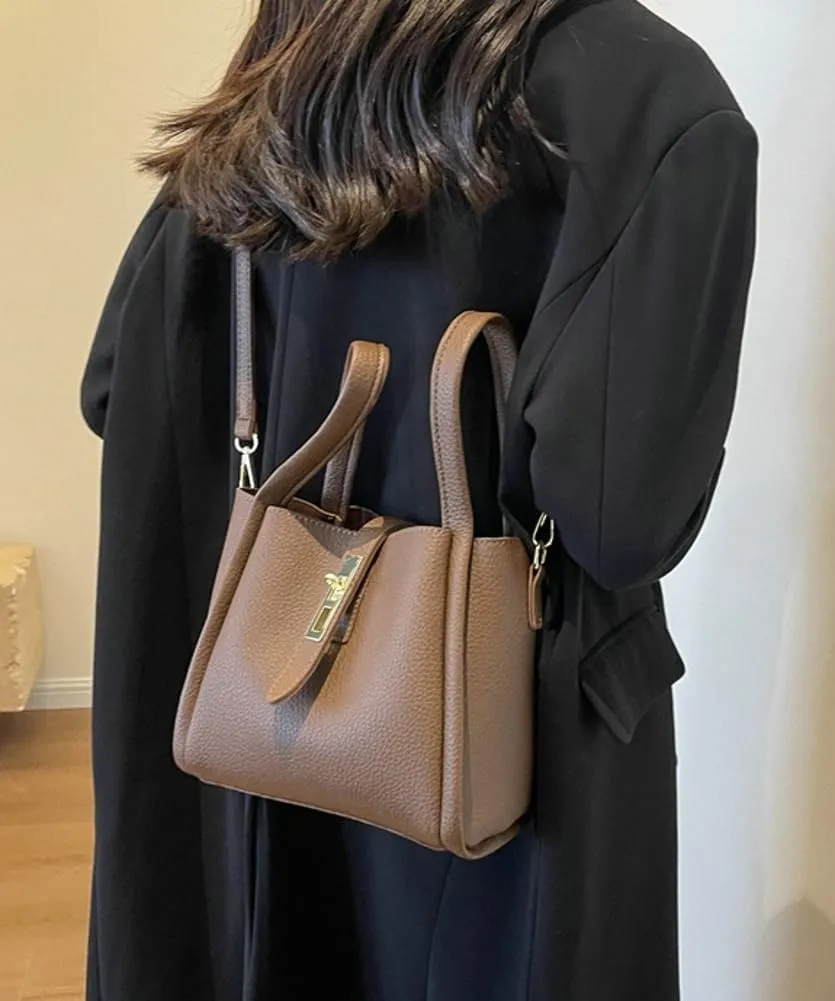 Bucket Bag for Women Soft Leather Bucket Hobo Purse Trendy Crossbody Shoulder Bag Top Handle Handbag Slouchy Tote Satchel