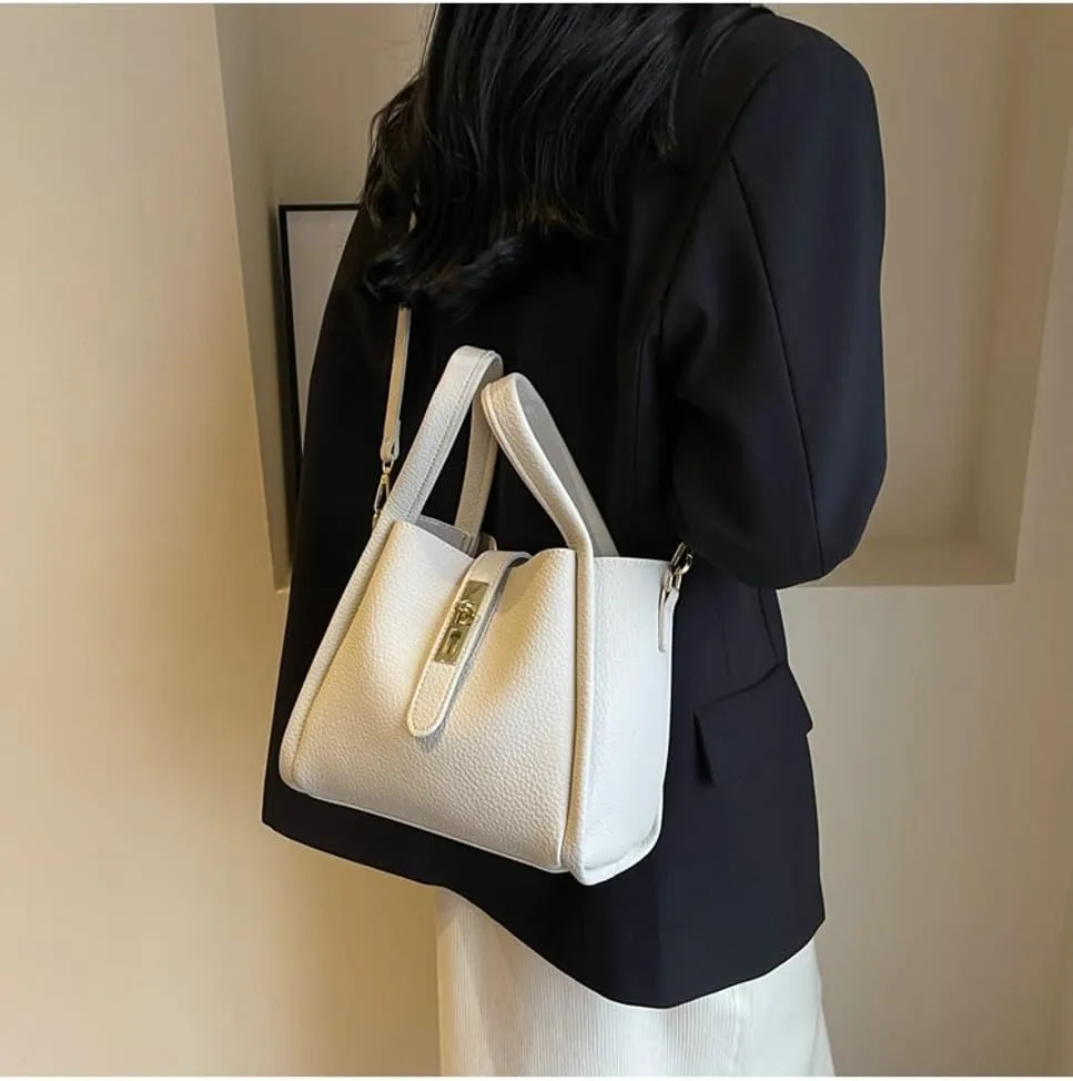 Bucket Bag for Women Soft Leather Bucket Hobo Purse Trendy Crossbody Shoulder Bag Top Handle Handbag Slouchy Tote Satchel