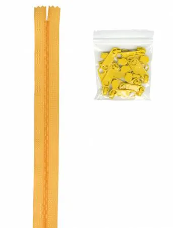 ByAnnie Zippers By The Yard 4 Yds Buttercup zipyd-190