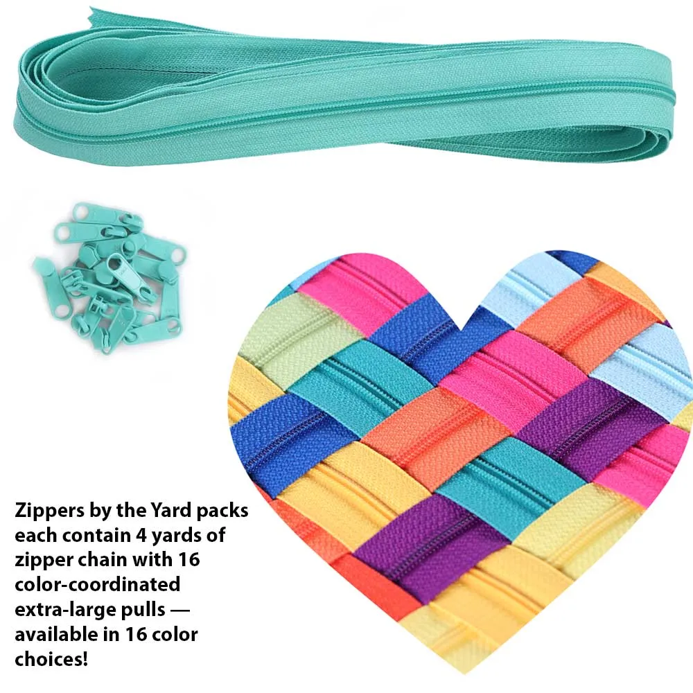 ByAnnie - Zippers by Yard - 4-yd pack