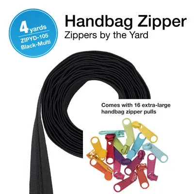 ByAnnie - Zippers by Yard - 4-yd pack