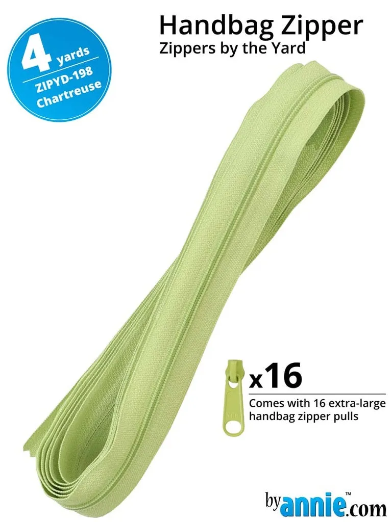 ByAnnie - Zippers by Yard - 4-yd pack