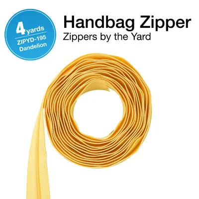 ByAnnie - Zippers by Yard - 4-yd pack