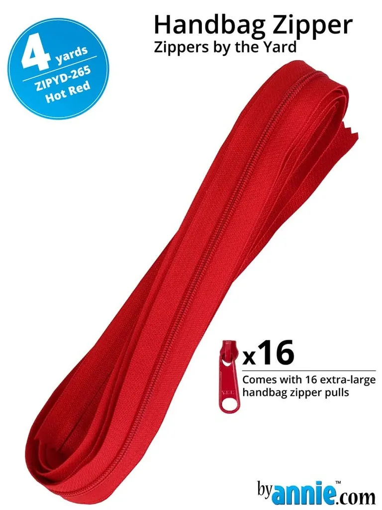 ByAnnie - Zippers by Yard - 4-yd pack