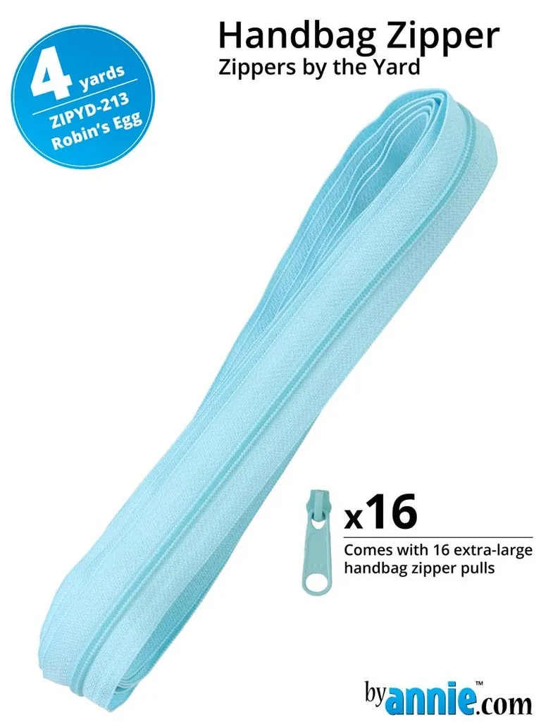 ByAnnie - Zippers by Yard - 4-yd pack