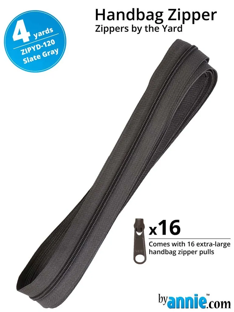 ByAnnie - Zippers by Yard - 4-yd pack