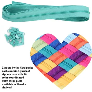 ByAnnie - Zippers by Yard - 4-yd pack