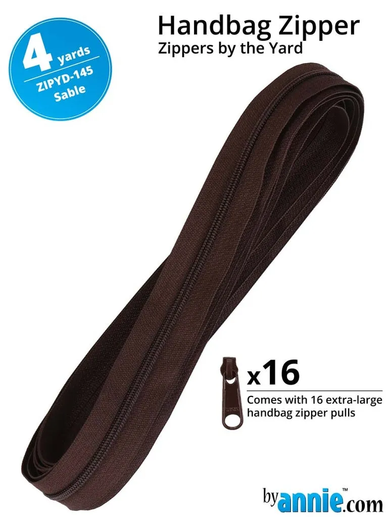 ByAnnie - Zippers by Yard - 4-yd pack