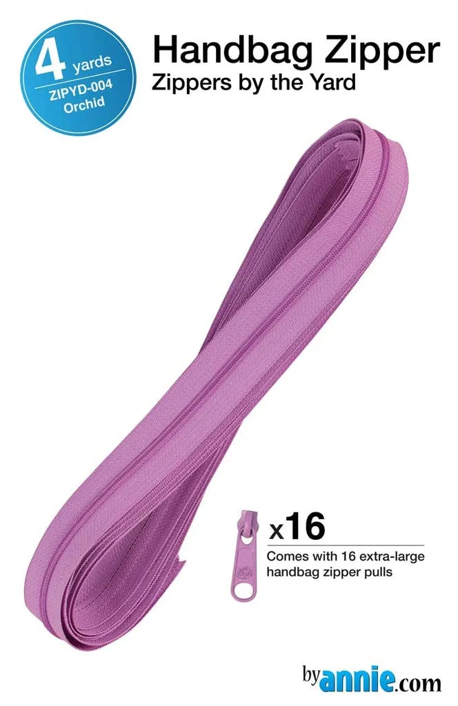 ByAnnie - Zippers by Yard - 4-yd pack