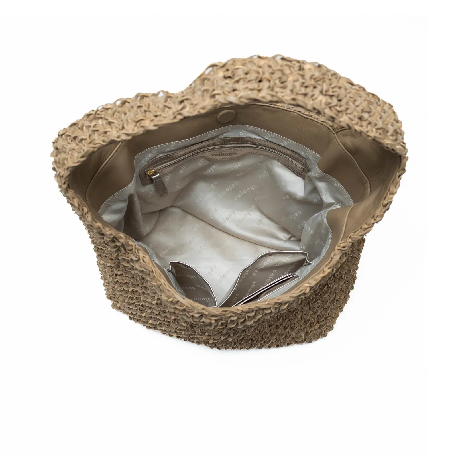 CA 1577 - HOBO BAG - DARK BEIGE