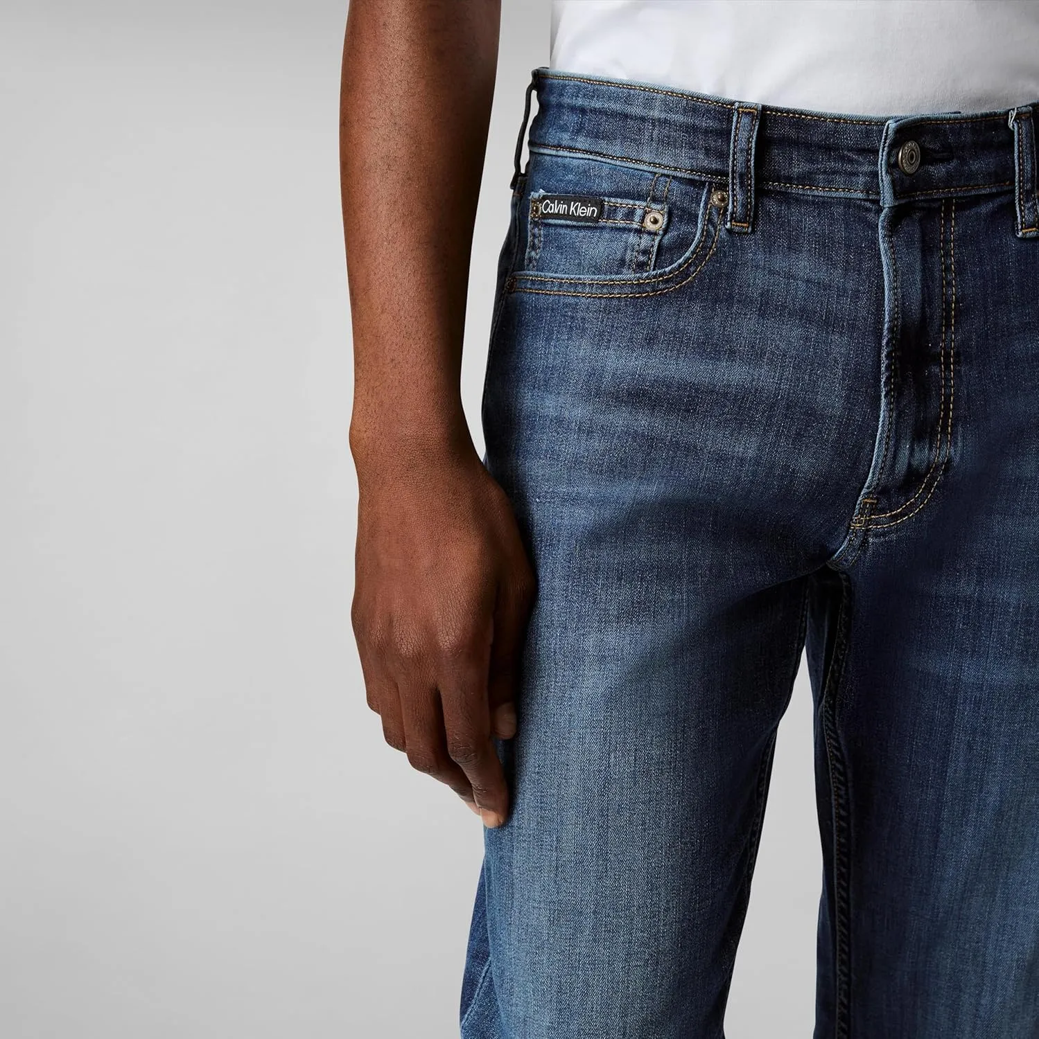 Calvin Klein Men's Slim High Stretch Jeans