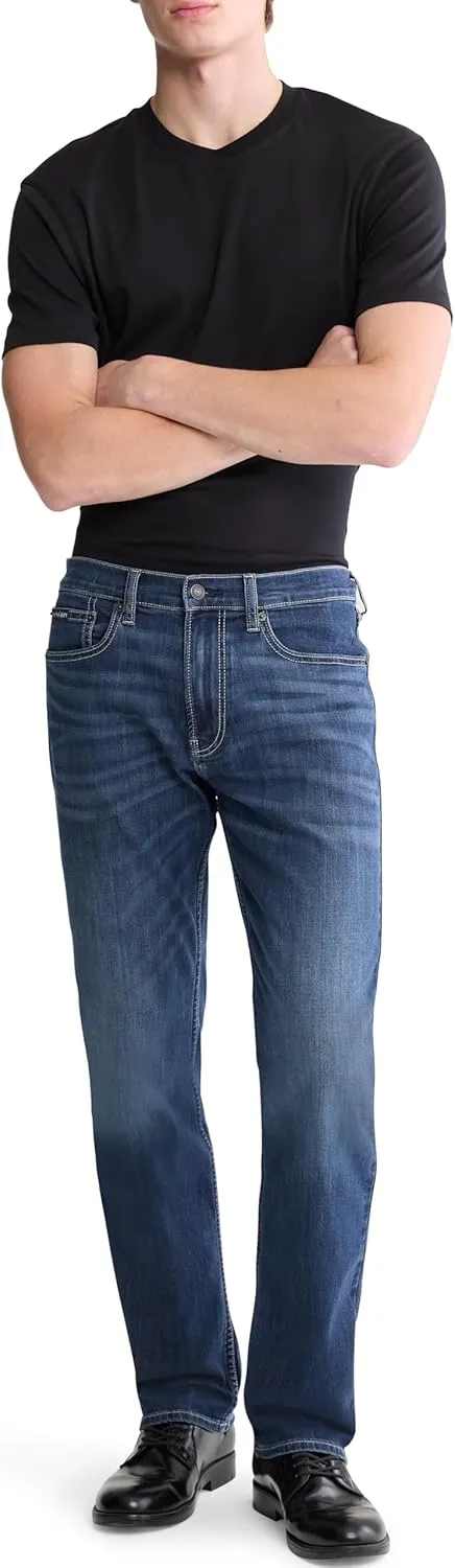 Calvin Klein Men's Straight High Stretch Jeans