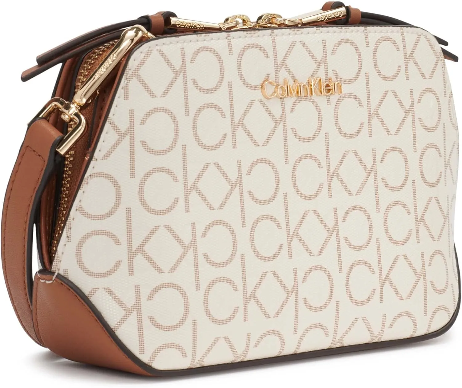 Calvin Klein Women's Lucy Triple Compartment Crossbody