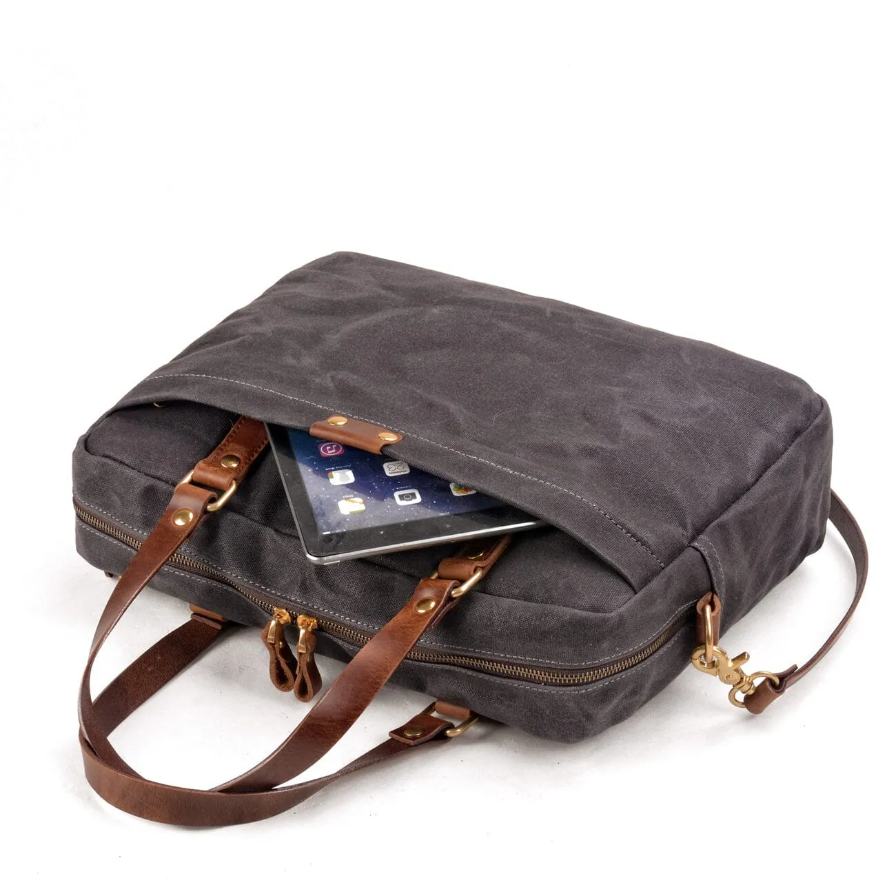 Canvas Laptop Messenger Bag | MEMPHIS
