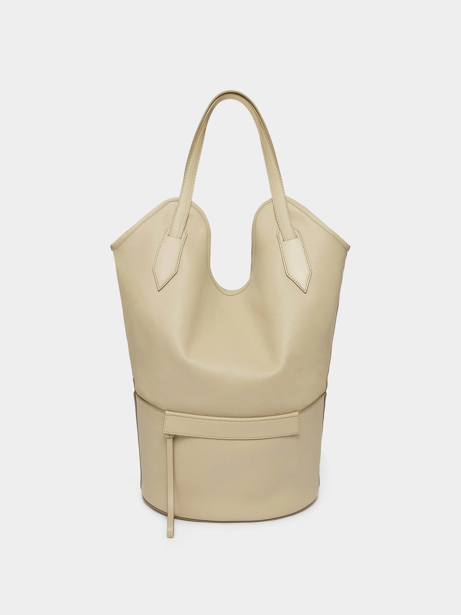 Cappucino Ray bucket bag