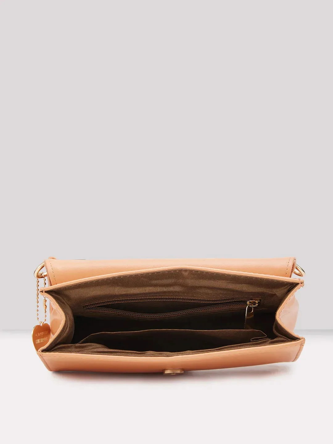 Caprese Emily In Paris Medium Beige Hobo Bag