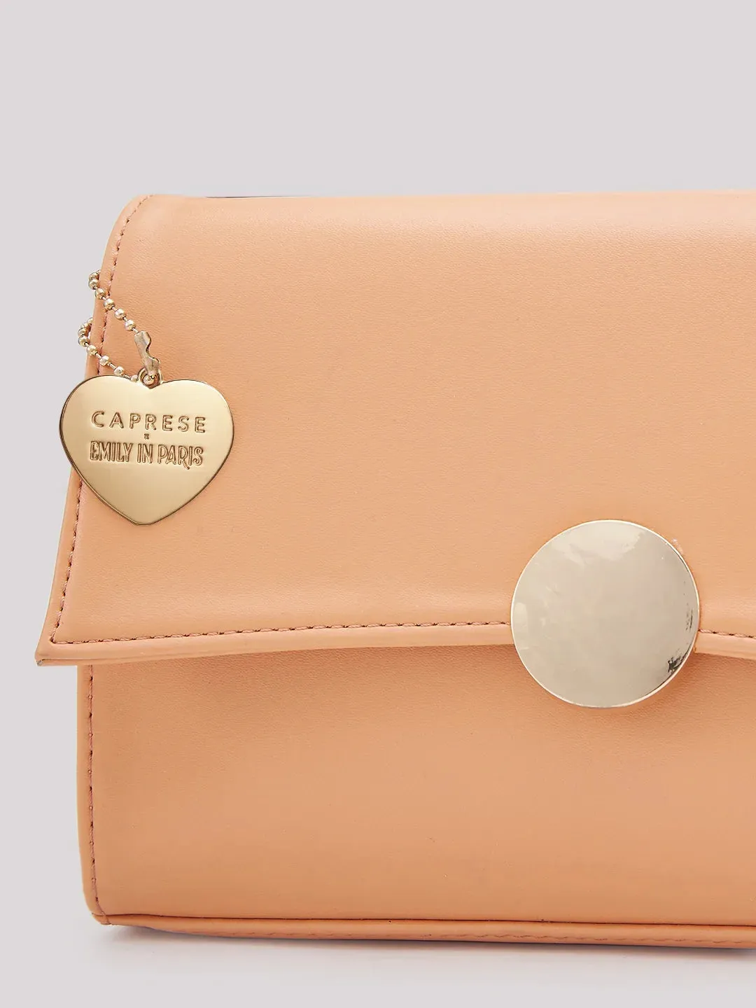Caprese Emily In Paris Medium Beige Hobo Bag