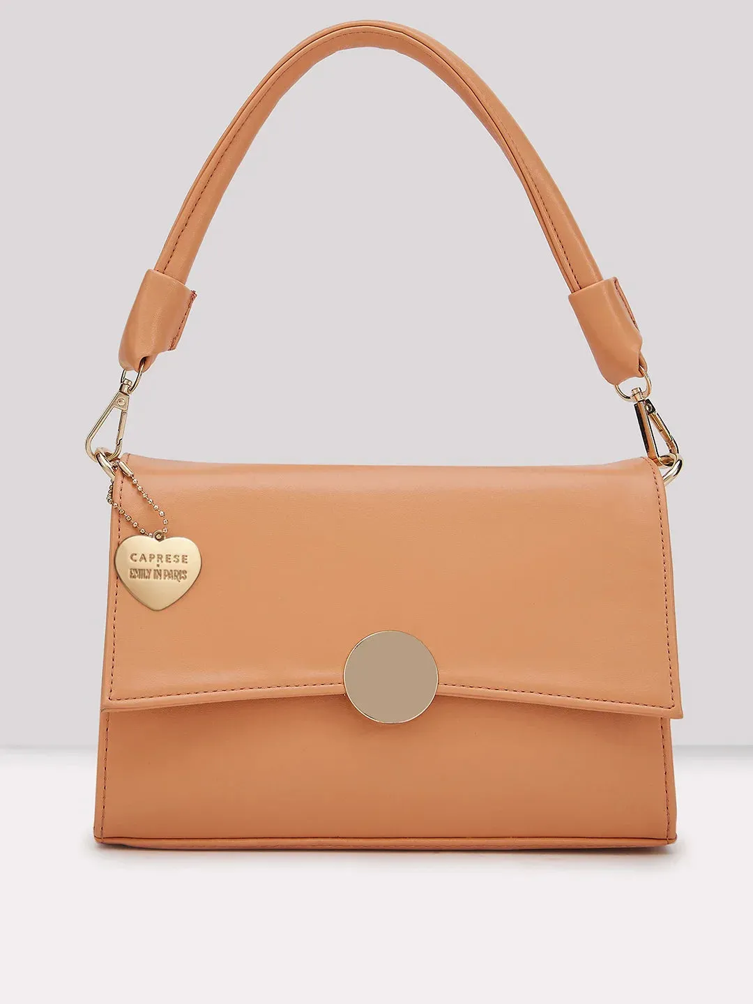 Caprese Emily In Paris Medium Beige Hobo Bag