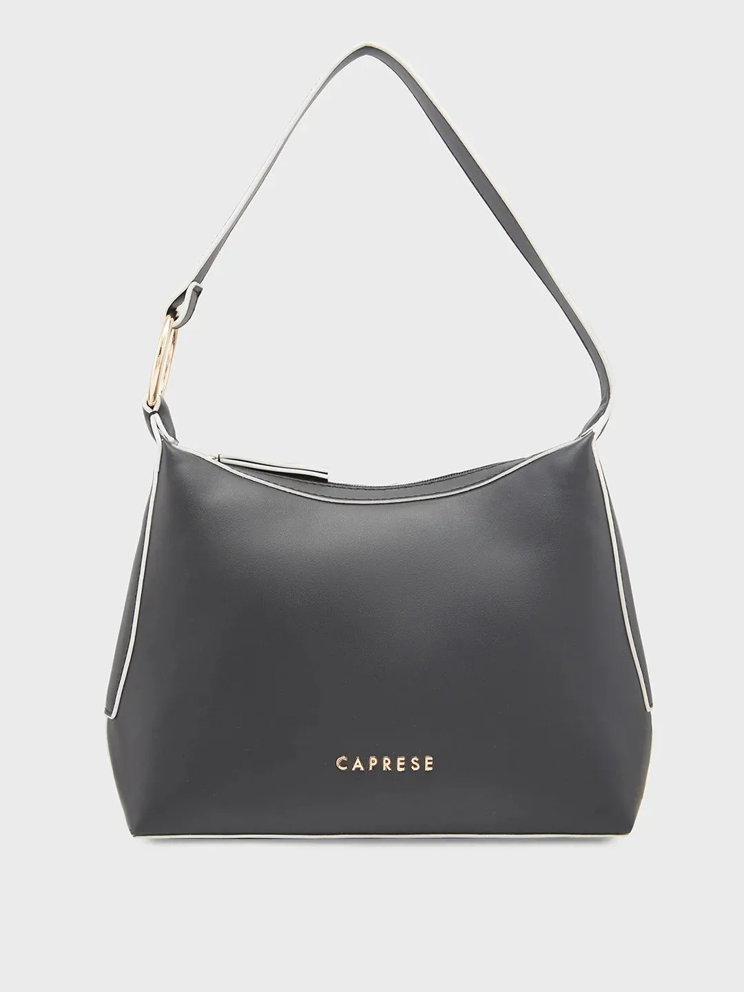 Caprese Olbia Medium Black Hobo Bag
