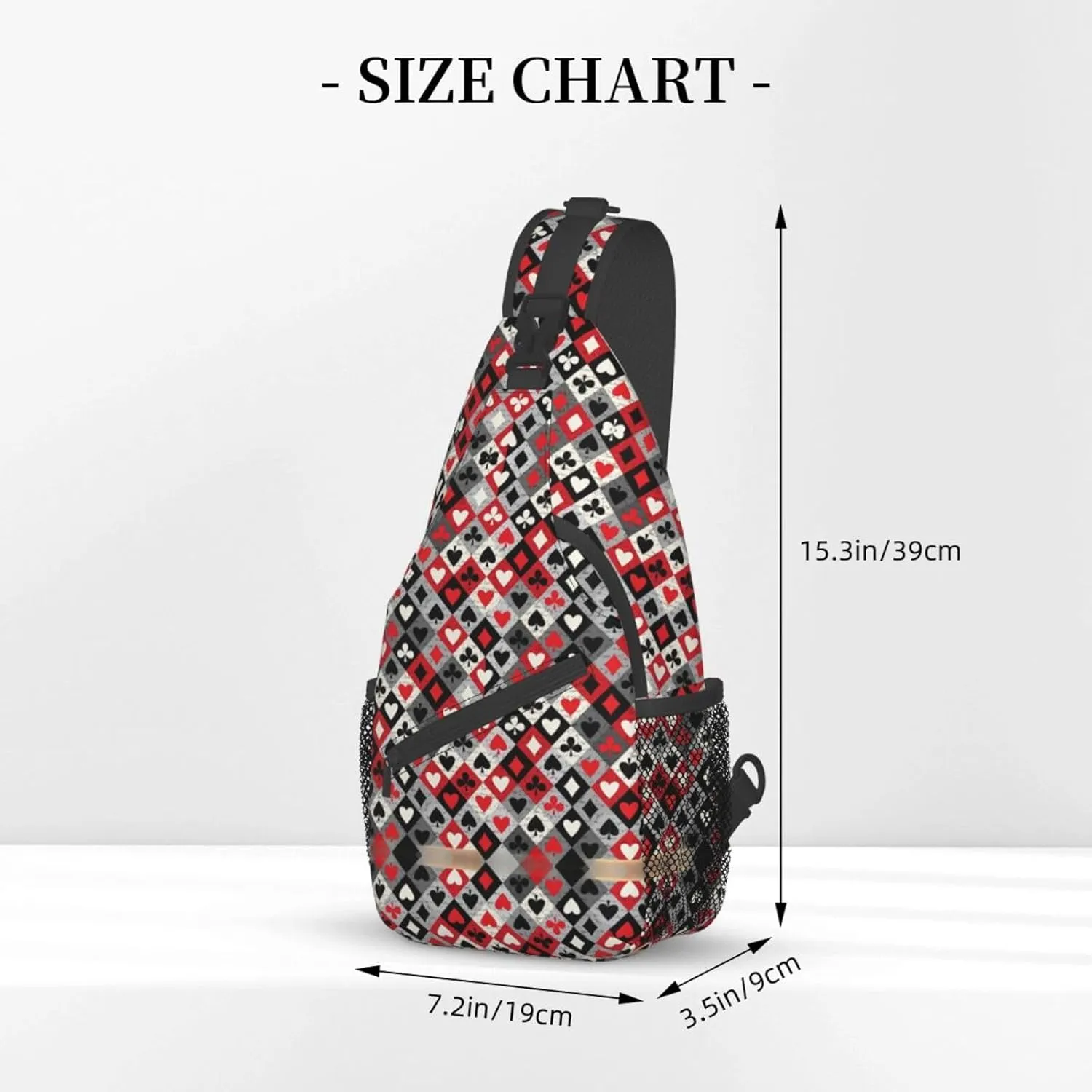 Carttoon Cat Crossbody Bag Chest Shoulder Bag Small Casual Backpack Suitable For Women Men Hiking