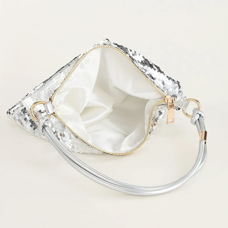 Casual Solid Sequins Patchwork Bags(5 Colors)