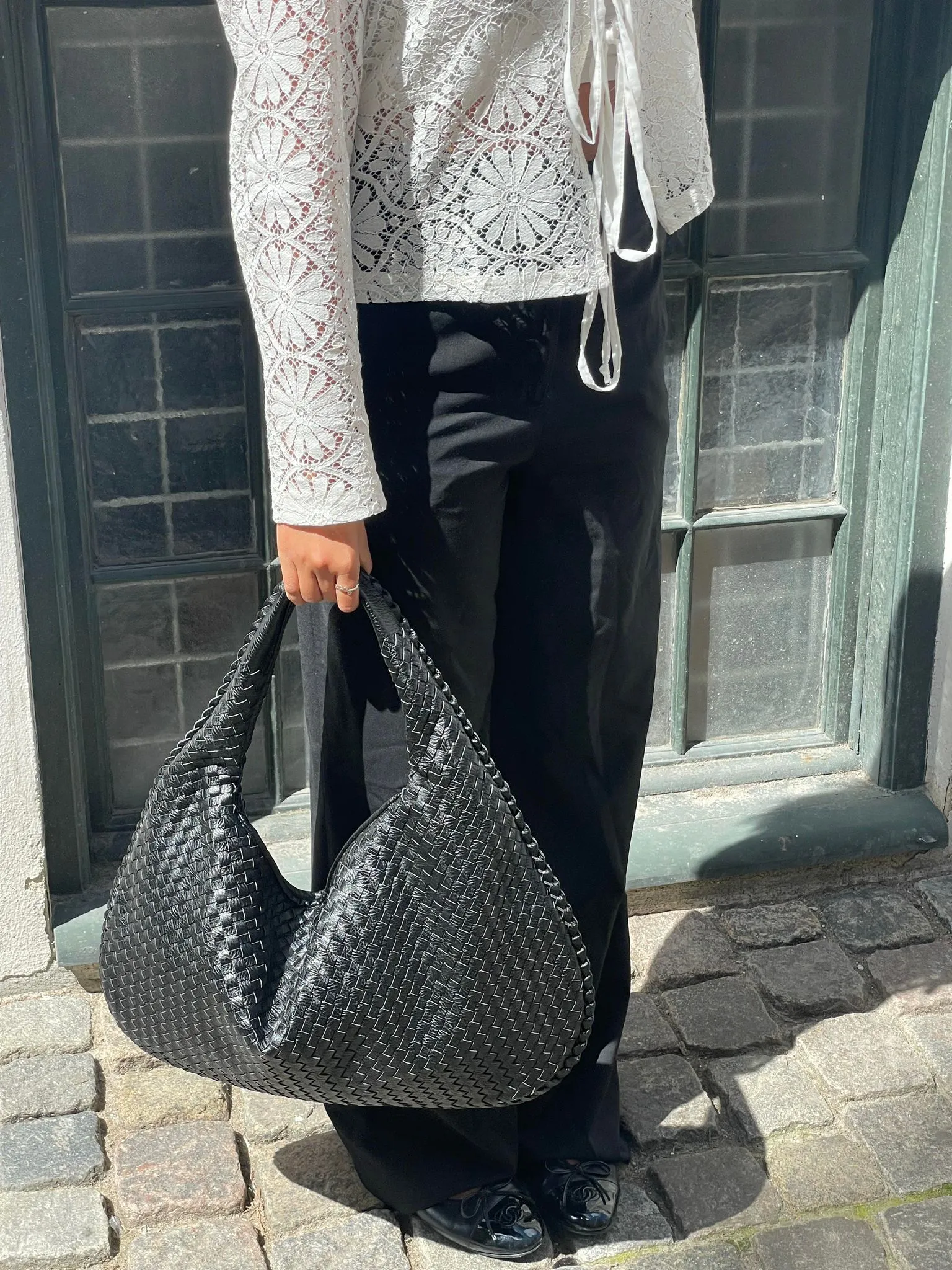 Celeste Woven Hobo Bag | Elegant & Versatile | Perfect for Everyday Chic