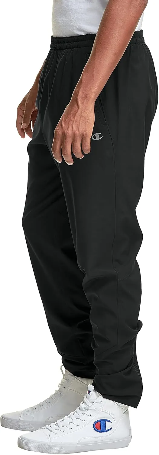 Champion Men's MVP Lightweight Woven Moisture Wicking Athletic Pants, 30.5"
