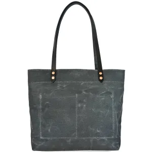 Charcoal Waxed Canvas Bags