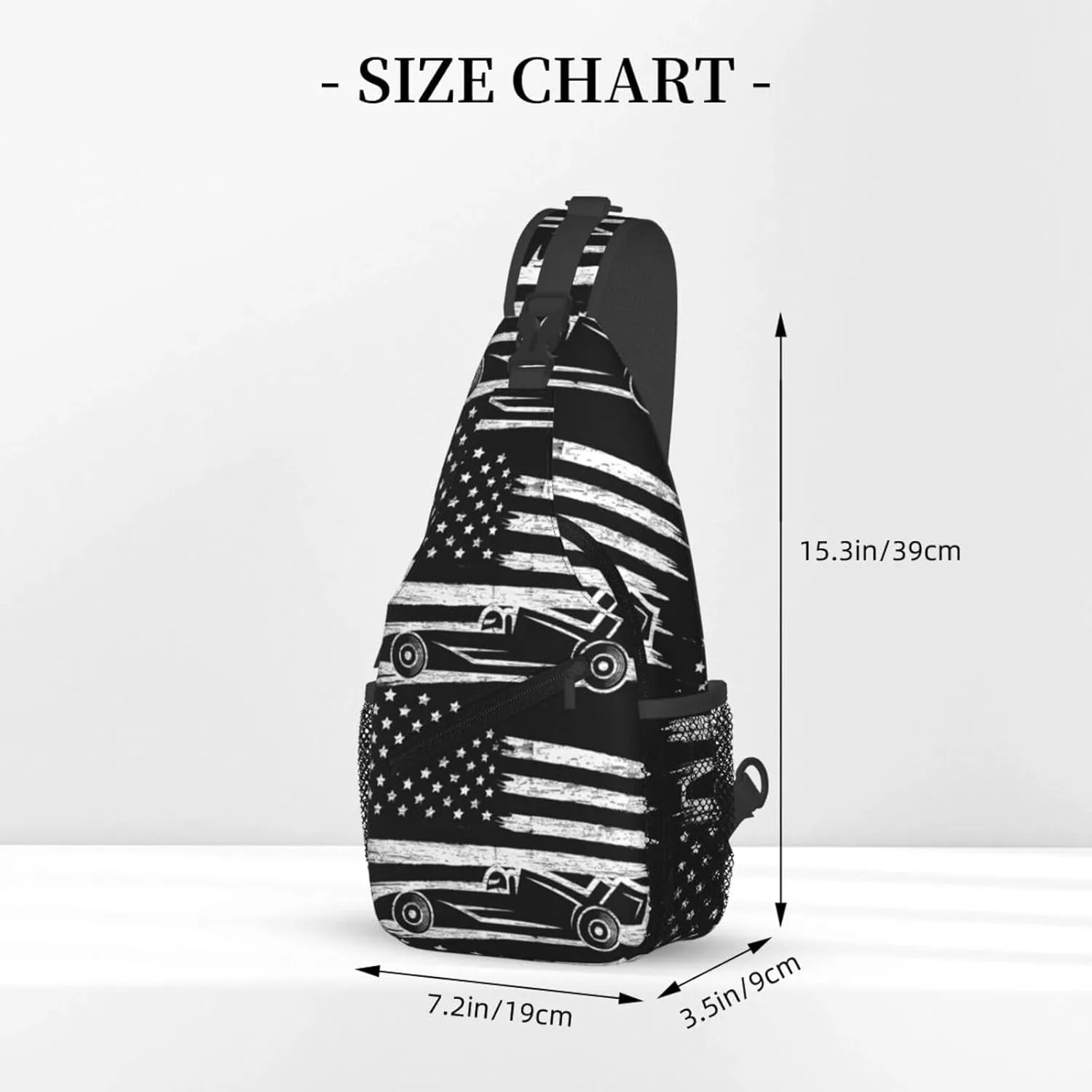 Chest Sling Bag Crossbody Shoulder Backpack Bag Gym Cycling Travel Hiking Daypack Cross Bag