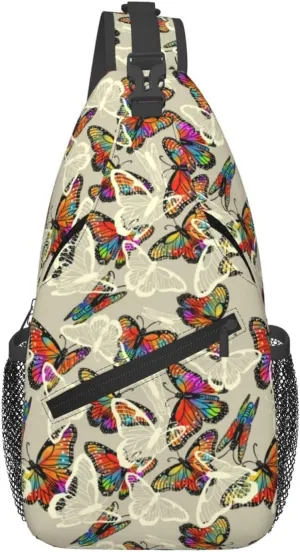 Chest Sling Bag Crossbody Shoulder Backpack Bag Gym Cycling Travel Hiking Daypack Cross Bag
