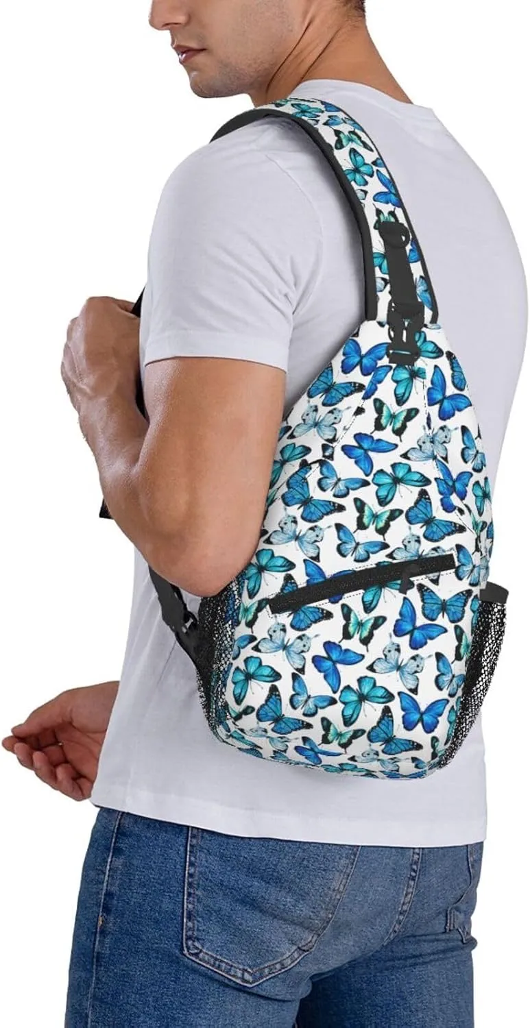 Chest Sling Bag Crossbody Shoulder Backpack Bag Gym Cycling Travel Hiking Daypack Cross Bag