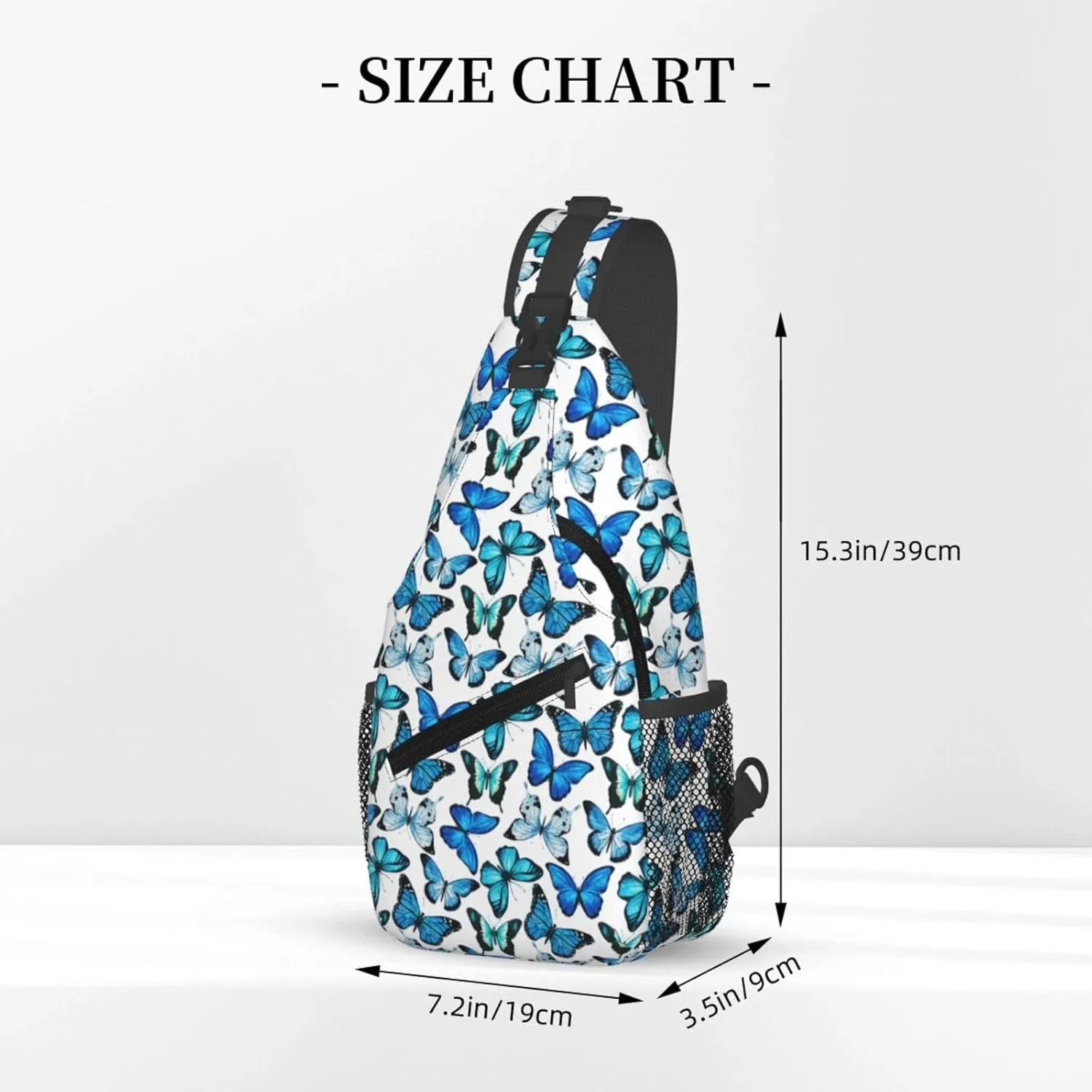 Chest Sling Bag Crossbody Shoulder Backpack Bag Gym Cycling Travel Hiking Daypack Cross Bag