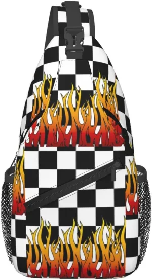 Chest Sling Bag Crossbody Shoulder Backpack Bag Gym Cycling Travel Hiking Daypack Cross Bag