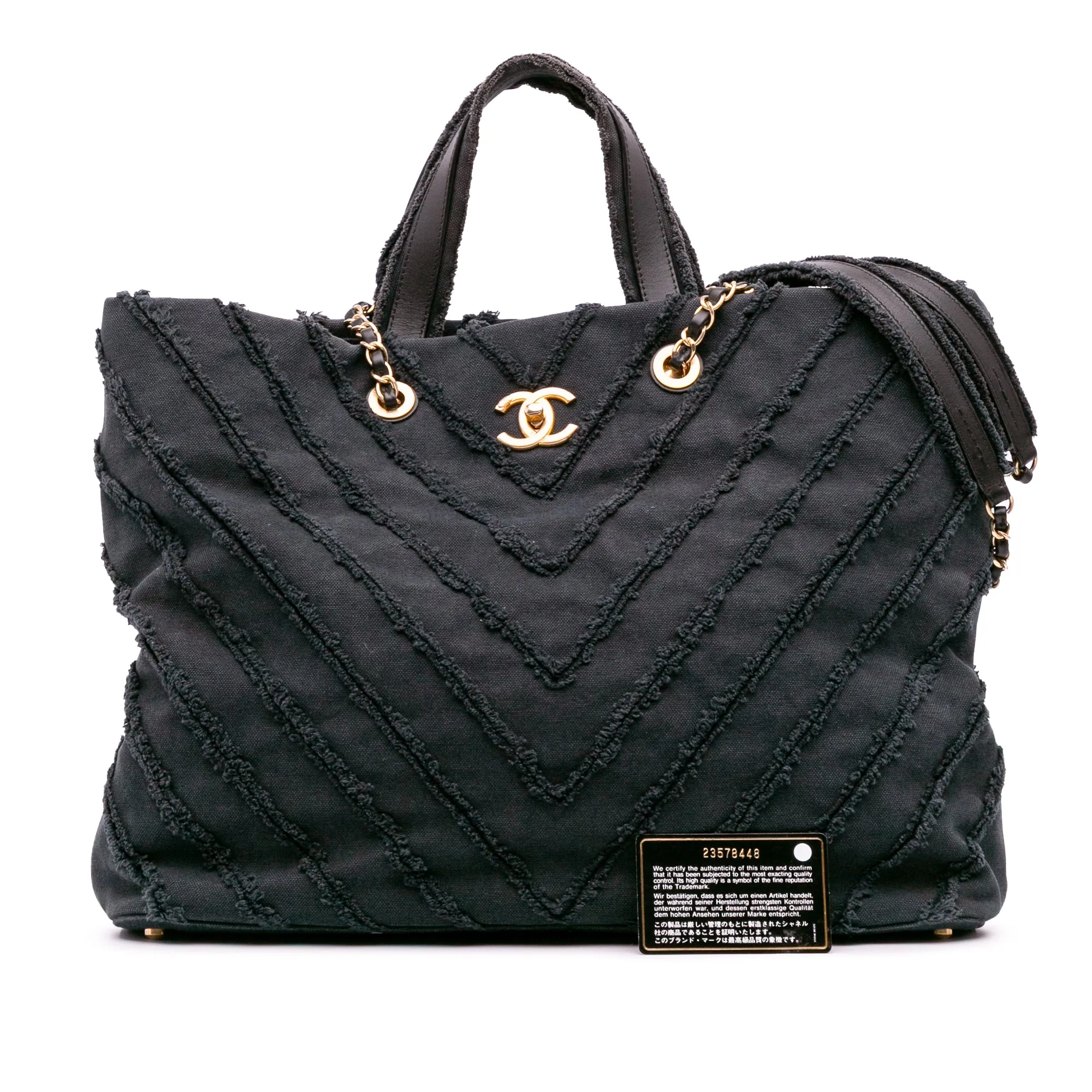 Chevron Canvas Cuba Patchwork Shopper Tote