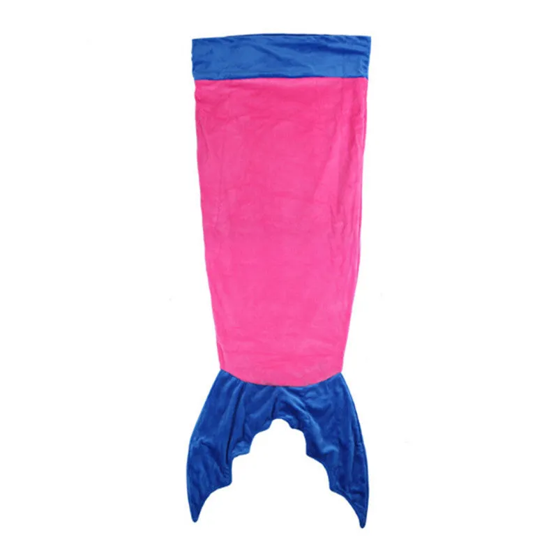 Christmas Gift Towel Envelopes Soft Sofa Beds Blankets Shark Sleeping Bag For 5-12T Kids