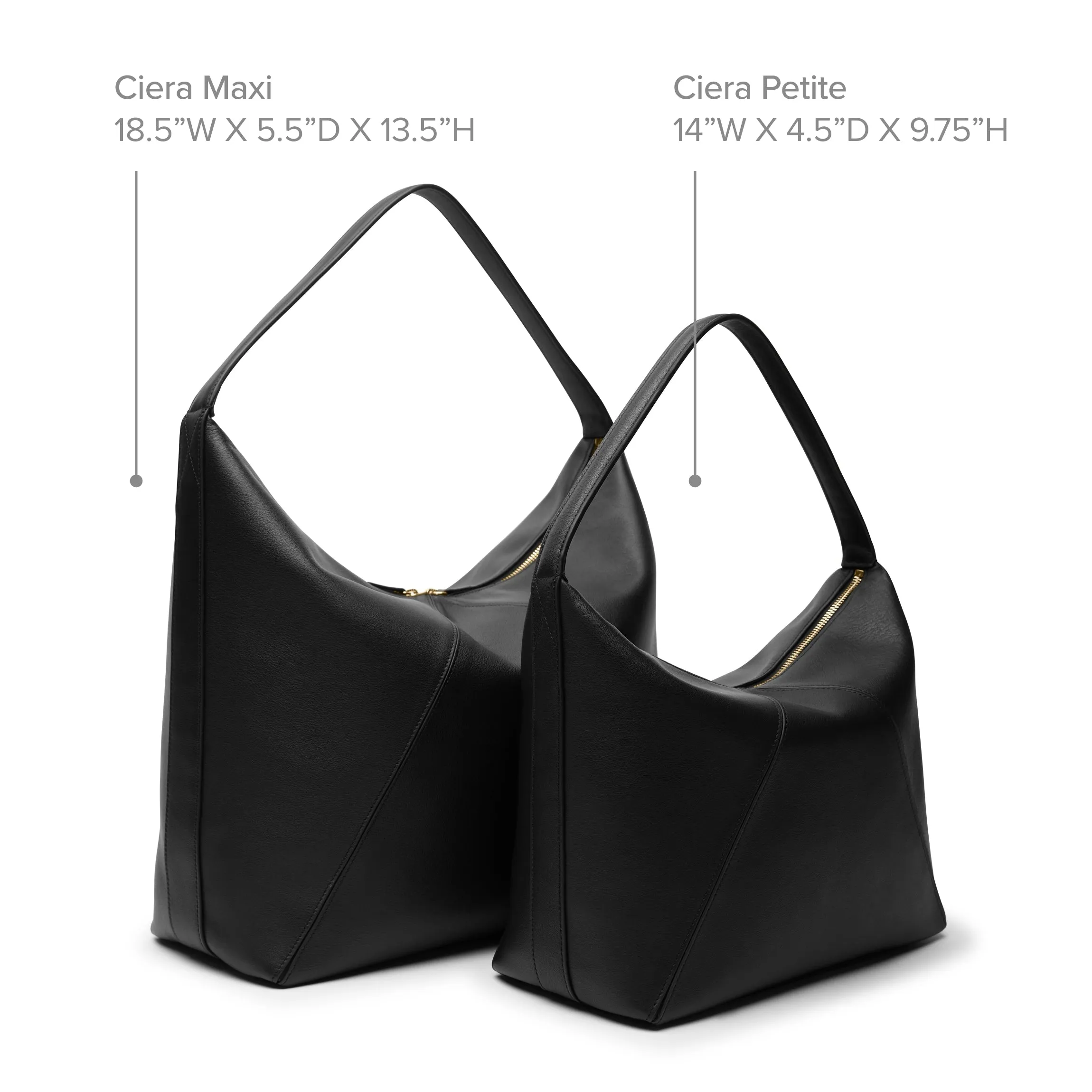 Ciera Maxi Hobo Black Onyx
