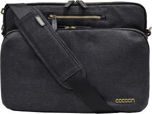 Cocoon MMS2504BK Urban Adventure 13" Messenger Sling with Built-in Grid-IT!® Accessory Organizer (Black)