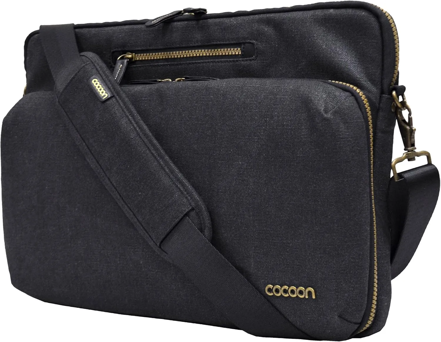 Cocoon MMS2604BK Urban Adventure 16" Messenger Sling with Built-in Grid-IT!® Accessory Organizer (Black)