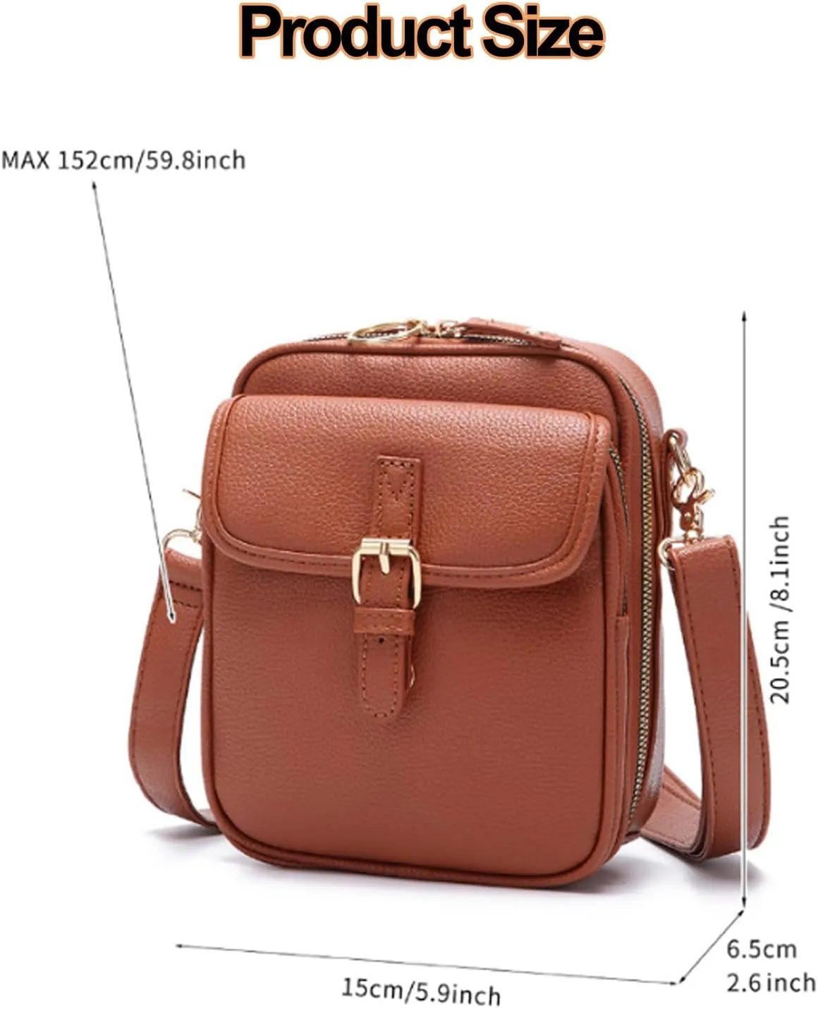 Collaboraten1 Crossbody Leather Bag,Urvashi Crossbody Leather Bag,Tojoyride Crossbody Bag,Small Crossbody Bags for Women Men
