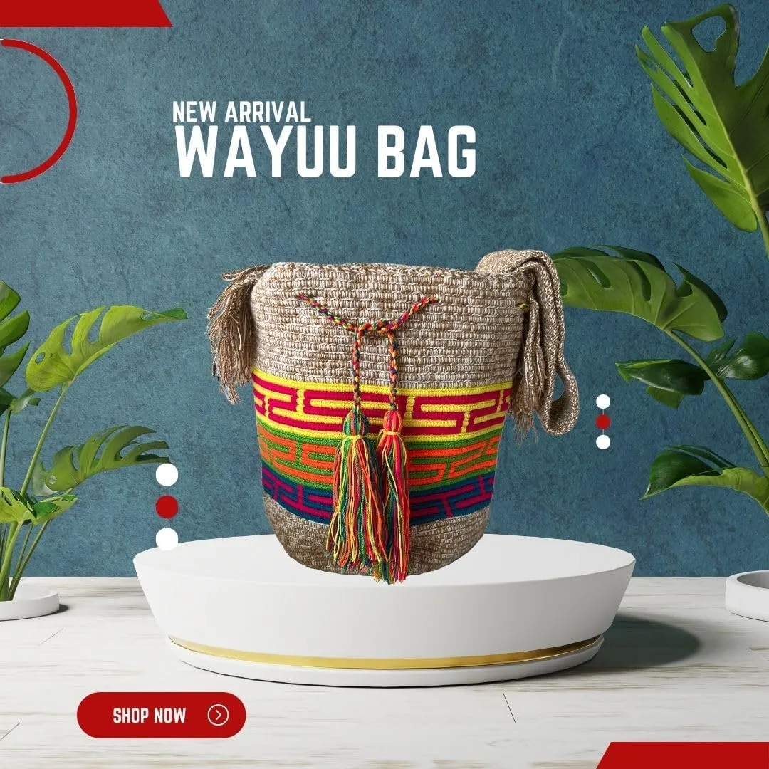 Colombian backpack for all use,Unisex Wayuu bag,Bag for Travel and Tourism,Fashion Accessories for All Occasions,