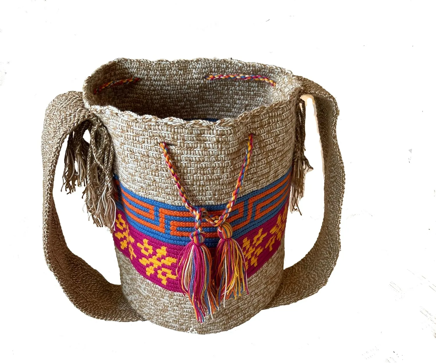 Colombian backpack for all use,Unisex Wayuu bag,Bag for Travel and Tourism,Fashion Accessories for All Occasions,
