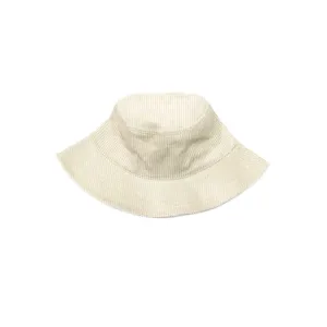 Corduroy Bucket Hat (Beige)