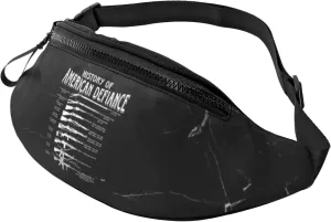 Coyote Historical Rifle Crossbody fanny pack for men and women, ideal for travel, sports and running